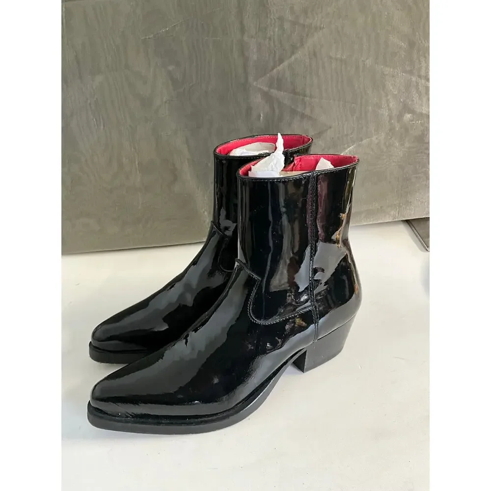 Ernest W. baker Patent Western boot